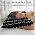 thumbnail image 5 of Black Boho Throw Pillow Cover 20 x 36 Inch Decorative Pillow Cover Ethnic Tribe Striped Vintage Lumbar Pillowcase Seasonal Rectangle Cushion Case for Couch Sofa Bed Living Room, 5 of 9