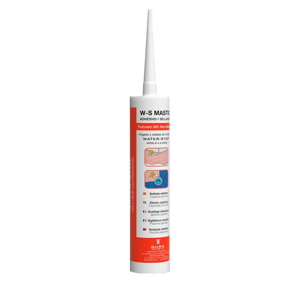 Water-Stop Mastic Sealant Adhesive, 9.8 Fl Oz