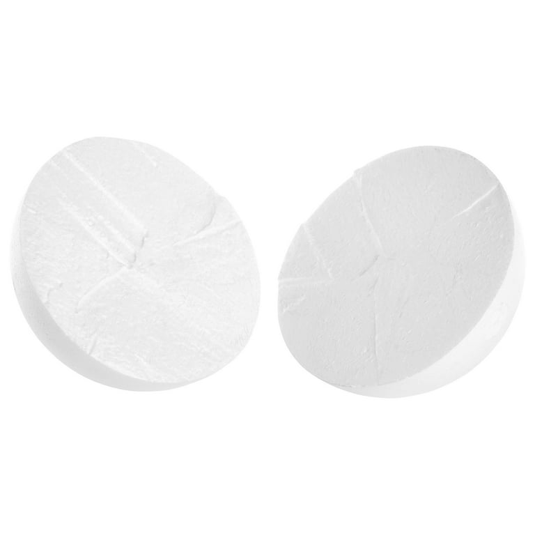 Crafare Craft Foam Balls 6 inch 2 Pack White Polystyrene Ball for Holiday Crafts Making and School Projects Decoration