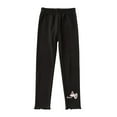 thumbnail image 3 of Piuwrlz Casual Play Leggings Girls Plain Pants Yoga Pant Black Size 7 Years, 3 of 6