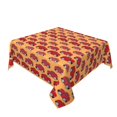 thumbnail image 2 of Wukai Red Cars Waterproof Tablecloth for Kitchen Dining, Fits Square Tables for 2-4 Seats -54"x54", 2 of 7