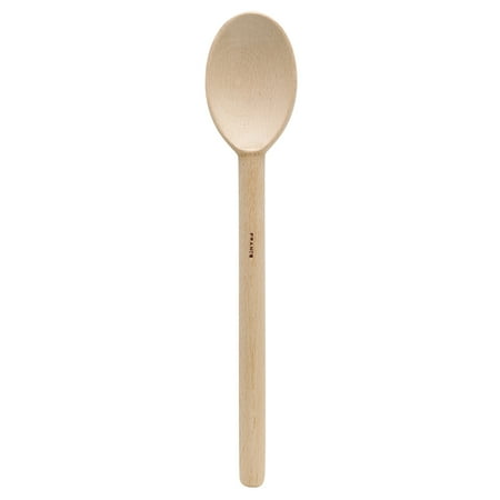 Beechwood Slotted Spoon - Harold Import Heavyweight Deluxe Beechwood Wooden Spoon, 11 3/4 Inch