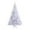 #15-White 6.9 Ft, variant on Fwttom 5.9 ft Christmas Tree - Ocean Blue Artificial Outdoor Indoor Pine Christmas Tree, Dense 1000 Branch, Foldable Base, Premium Full Xmas Tree for Easy Holiday Setup, Home Party Decoration