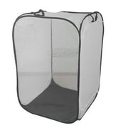 vibratepet  Foldable Insect Habitat Cage Clear Vinyl Window Panel  Protect Your Plants Or Insects.convenient