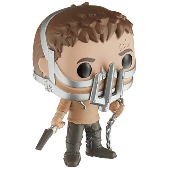 Funko Pop! Películas: Mad Max Fury Road Bolsa de Sangre Max con Máscara de Jaula Exclusiva Limitada #510