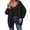 Black, variant on Lixiuxyad Womens Cardigans Women's Knit Cardigan Long Sleeve Soft Open Front Cozy Mid Length Sweater Outerwear For Fall Winter Casual Comfort,Black