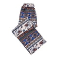 thumbnail image 1 of Pantalones bohemios con estampado de elefante para mujer, cintura alta, para salón, informal, para exteriores e interiores Estilo B, 1 of 9