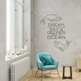 thumbnail image 3 of Dream Higher Than The Sky Quote Motivation Inspiration Positive Life Quotes Saying Wall Art Sticker Designs Vinyl Stickers For Home House Walls Rooms Window Bedroom Decoration Size (40x24 inch), 3 of 3
