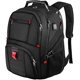 thumbnail image 1 of Mochila de viaje extragrande Yorepek, mochila para portátil de 17 pulgadas con puerto USB para adultos, hombres y mujeres, compatible con TSA, 30 litros, 1 of 7
