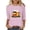 Pink, variant on Njagoc3 Womens Beer Print Top, 3/4 Sleeve, Slim Fit, Fun Spring & Summer Brewery Tour Outfit, Multiple Colors