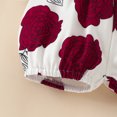 thumbnail image 5 of SUCS Baby 3PCS Short Sleeved Shorts Set Baby Girl Letter Summer Top Belt Flower Cute Pants Daily Gift, 5 of 9