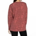 thumbnail image 2 of Women's Garnet South Carolina Gamecocks Brandy Tie Dye Tri-Blend Long Sleeve Top, 2 of 2