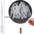 thumbnail image 2 of 300PCS 3ML Plastic Pipette , YSSHUI Disposable Pipette for Essential Oil Pipetting, 2 of 5