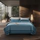 thumbnail image 1 of Juego de cama Dream de algodón egipcio azul cielo, 1 of 10