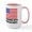White/Pink Inside, variant on CafePress - Engineered With American Parts Large Mug - 15 oz Ceramic Large White Novelty Mug