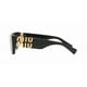 thumbnail image 3 of Miu Miu SMU 09WS Black/Grey (1AB-5S0) Sunglasses, 3 of 4