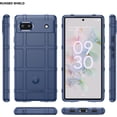thumbnail image 2 of Slim Fit Phone Case for Google Pixel 6a, Rugged Shield Durable Phone Case with Military Grade Shockproof Protection and Screen Camera Protective Cover for Google Pixel 6a, HD Blue, 2 of 16