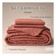 thumbnail image 3 of Edredón Ligero Real Textil + 2 Fundas de Almohada, Juego de Colcha Matrimonial, Color Terracota, 3 of 9