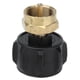 thumbnail image 5 of Adaptador de recarga Tanque Acoplador de cilindro Regulador de gas propano Válvula Accesorio QCC1 POL, 5 of 12