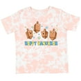 thumbnail image 3 of Inktastic Happy Hanukkah with Cute Dreidels Boys or Girls Toddler T-Shirt, 3 of 5