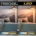 thumbnail image 5 of Regal LED A19 Light Bulb 5000K Daylight 800-Lumen, 9-Watt (60-Watt Equivalent), E26 Base, 5000 Kelvin, Day Light, 5-Pack, Non-Dimmable, 5 of 6