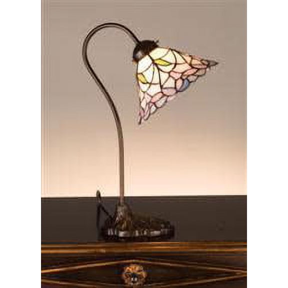 Meyda Tiffany Daffodil 18'' H Table Lamp with Empire Shade
