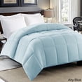 thumbnail image 2 of Blue Ridge Home Fashions 300 Fil de Satin de Coton Roi Couleur Bas Couettes Alternatives, 2 of 3