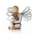thumbnail image 4 of Family Parent-child Hugging Resin Ornament Hugging Pet Decoration Sculpture Minimalist Resin Craft Christmas Gift GuanGuan, 4 of 5