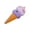 B008- H, variant on Squeeze Stress Toys, Ice Cream Squeeze, Sensory, Relaxation Toys, Playful Double-Layer Ice Cream Cone Squeeze with Top Hanging Loop, 4 X 1.5 X 1.5 in for Quiet Independent Sensory