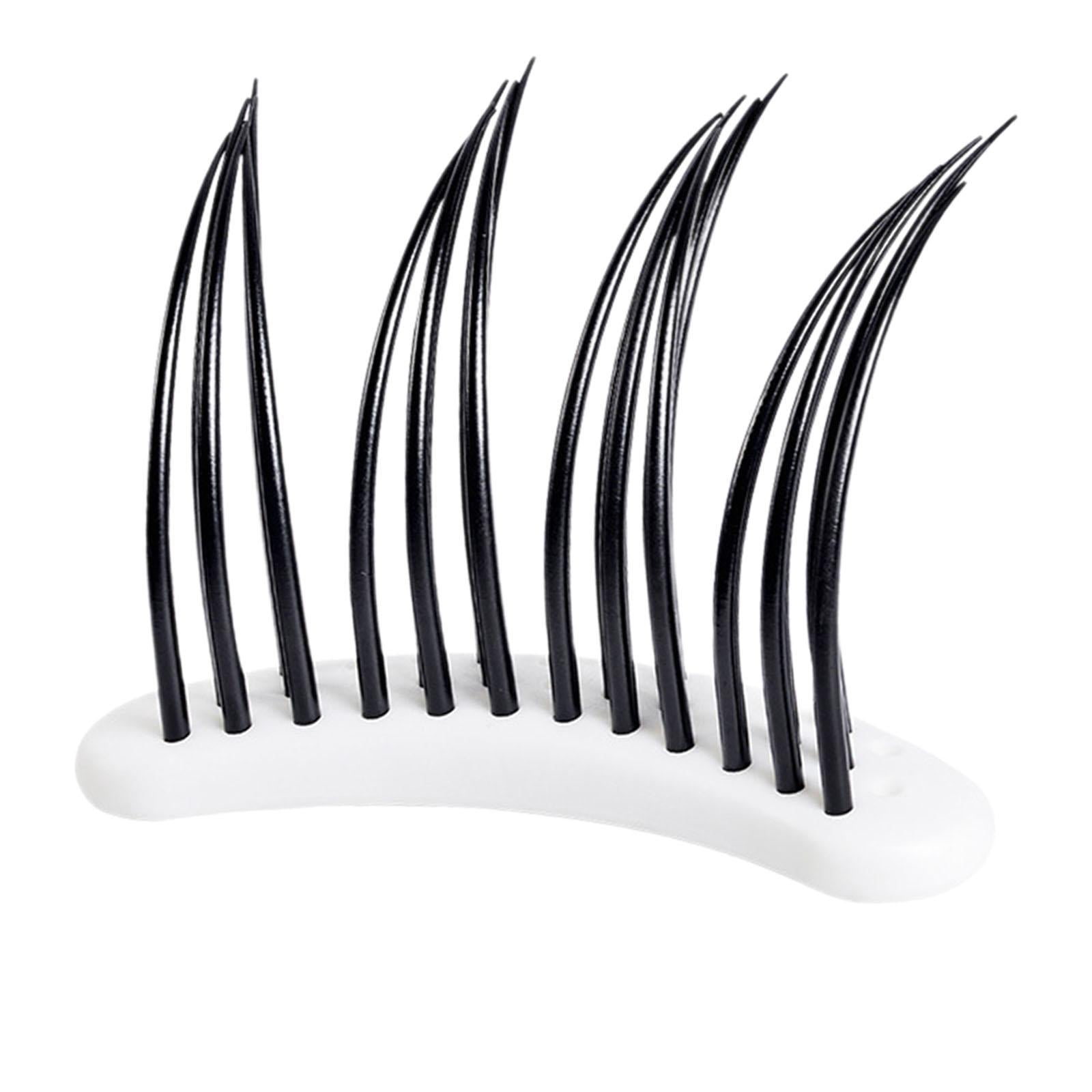 Stgfyxgs Eyelash Model with Base Makeup Portable Professional Silicone Demonstration Tools Eyelash Training for Beauty Shop