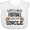 AA-White, variant on Inktastic Watching Football with My Uncle Boys or Girls Baby Bib