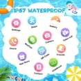 thumbnail image 6 of Newest Multi-function 4G Kids Smartwatch for Girls Boys, Waterproof  GPS SOS Smart Watch Phone for 3-14 Years (2-Style Watch Straps) Pink, 6 of 6