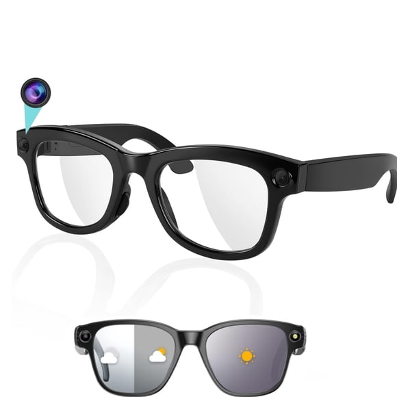 Gafas inteligentes NILUTO Update AI G300 con cámara Bluetooth de 2000 W