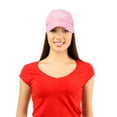 thumbnail image 2 of DALIX Baseball Mom Women's Ball Cap Dad Hat for Women in Light Pink, 2 of 7