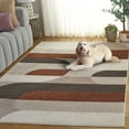 thumbnail image 3 of SAFAVIEH Adirondack Donovan Geometric Area Rug, Beige/Rust, 9' x 12', 3 of 8