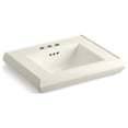 thumbnail image 6 of Kohler 2239-4-NY 24 in. Memoirs Pedestal Bathroom Sink Basin with 4 in. Centerset Faucet Holes - Dune, 6 of 8