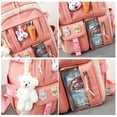 thumbnail image 4 of kurtrusly Multi-functional School Backpack With Extra Bags For Students Bags For School School Bag Schoolbag pink, 4 of 6