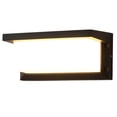 thumbnail image 2 of Lámpara de pared para exteriores, impermeable, para hotel, jardín, patio, led, inducción, villa, simple, moderna, para balcón, 2 of 5