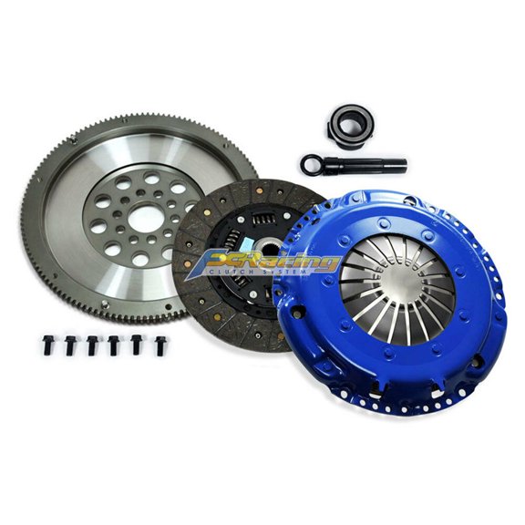 FX PREMIUM 2 CLUTCH KIT & RACE FLYWHEEL VW CORRADO GOLF GTI JETTA PASSAT VR6 12V