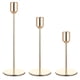 thumbnail image 1 of Matsuzay 3 unids/set candelabro estilo europeo pies altos candelabros de Metal Simple dorado boda Bar fiesta sala de estar decoración del hogar Decoración del hogar Matsuzay HA008317-00B, 1 of 6