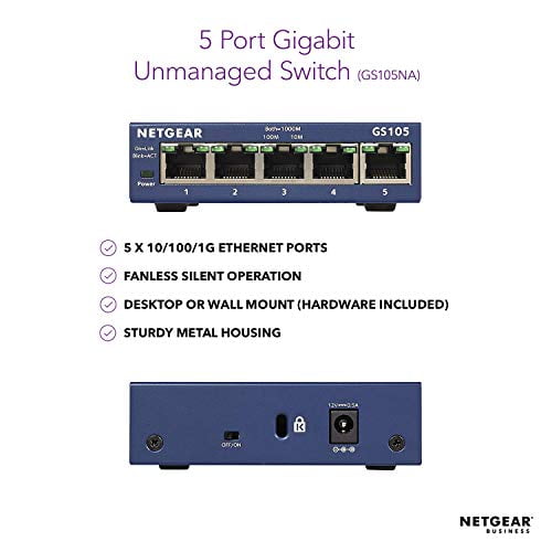 Gigabit Unmanaged Switch Series - GS105