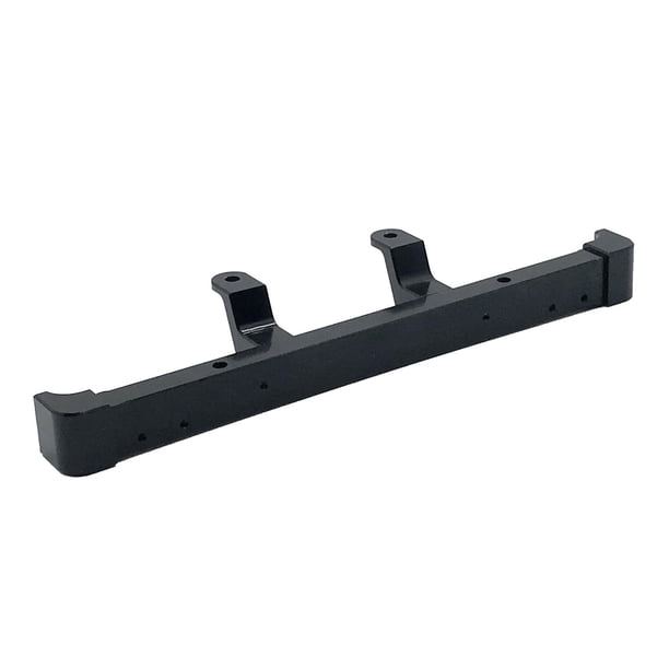 Parachoques delantero de metal para coche RC compatible con MN 1/12 MN90 MN96 MN99 MN99S RC Car Accs negro