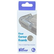 (3 pack) Kidkusion Clear Corner Guards for Sharp Corners of Tables, Furniture, 4 CT, Clear, Toddler