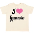 thumbnail image 3 of Inktastic I Love Gymnastics Girls Toddler T-Shirt, 3 of 5