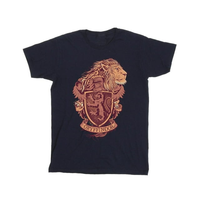 Harry Potter T-Shirt Homme Gryffindor avec Écusson Croquis