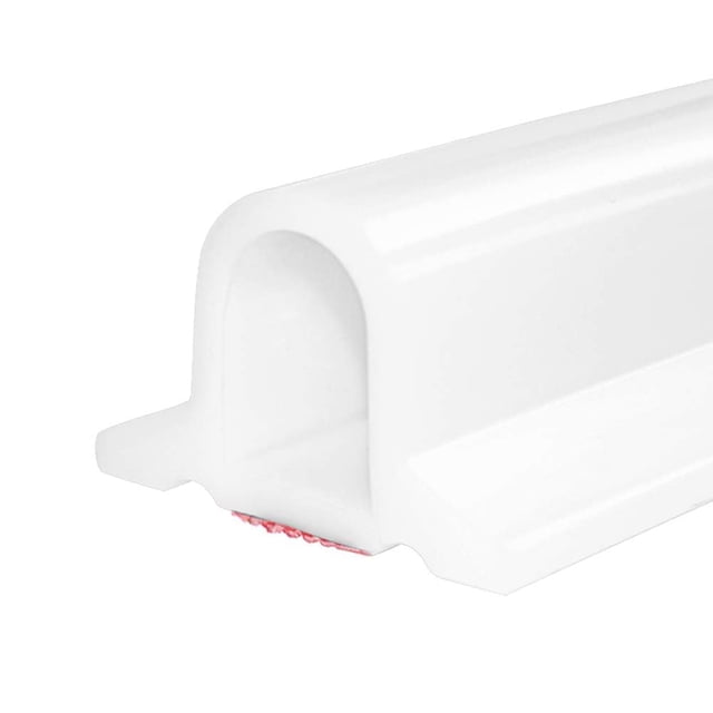 Duzzy Umbral de ducha plegable de 98 pulgadas Presa de agua Barrera de tapón de agua para ducha de silicona Ideal para acceso en silla de ruedas Adecuado para accesibilidad Duchas para discapacitados