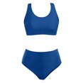 thumbnail image 4 of Wycnly Womens Swimsuits Bikini Swimsuits for Women Bikini Swimsuits Bikini Set Summer with Padded Ladies Solid High Waist Tank Swim Suit Womens Swimsuits, 4 of 4
