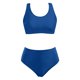 thumbnail image 4 of Augper Fashion Women's Sleeveless Solid Bikini Set Swimsuit Push-Up Padded Swimwear Swimsuit Beachwear, 4 of 4
