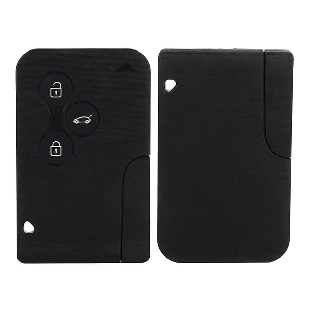 Llave de coche para Renault Megane, llave de coche de 3 botones, llave de coche con mando a distancia, uso práctico