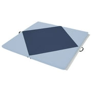 SoftZone® 4X4 Diamond Play Mat - Navy/Powder Blue
